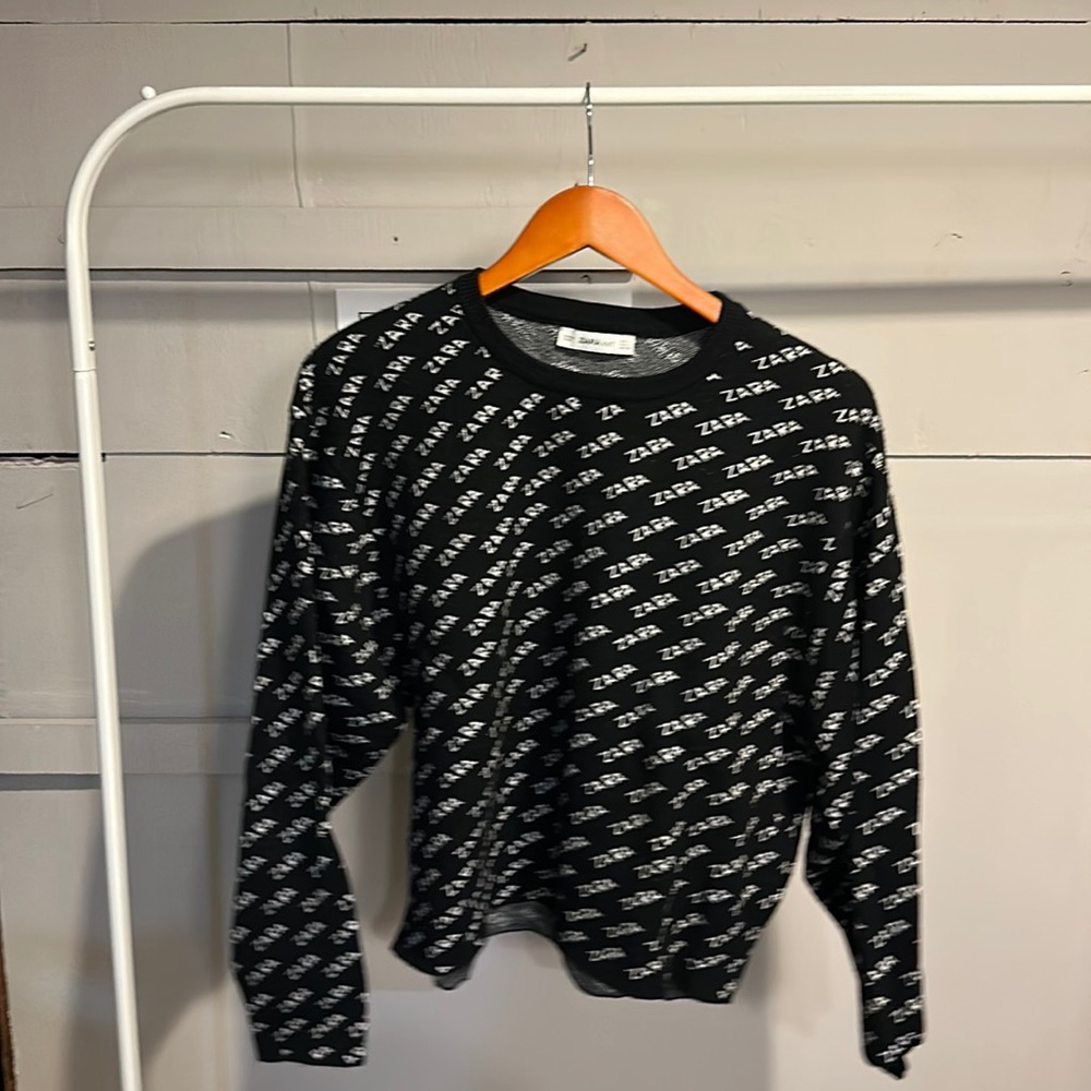 Zara Crop Knit Sweater